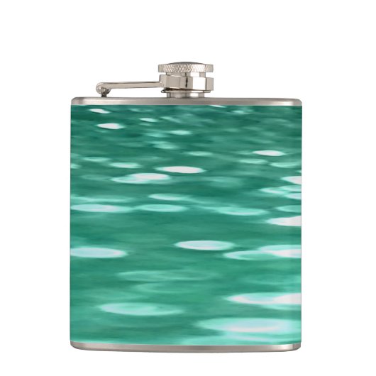 Flasques Abstrait #3 : Shimmer vert (Devant)