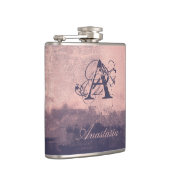 Flasques Abstrait moderne Votre nom Monogram Nr41 (Droite)