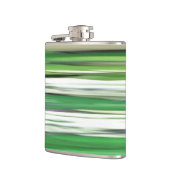 Flasques Abstrait n° 2 : Flou vert (Gauche)