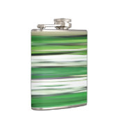 Flasques Abstrait n° 2 : Flou vert (Droite)