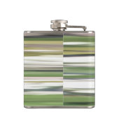 Flasques Abstrait n° 2 : Flou vert olive (Dos)