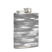 Flasques Abstrait n° 3 : brillant gris argenté (Droite)