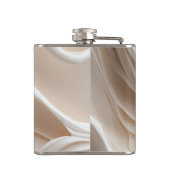 Flasques Abstraite crème personnalisée (Dos)