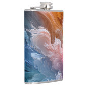 Flasques Abstraits tourbillons colorés (Droite)