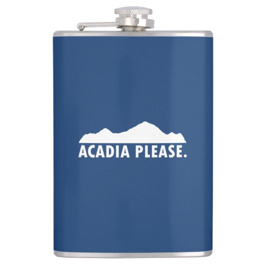 Flasques Acadia S'il vous plaît (Devant)