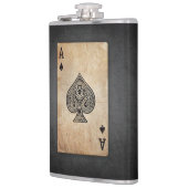 Flasques Ace of spades (Gauche)