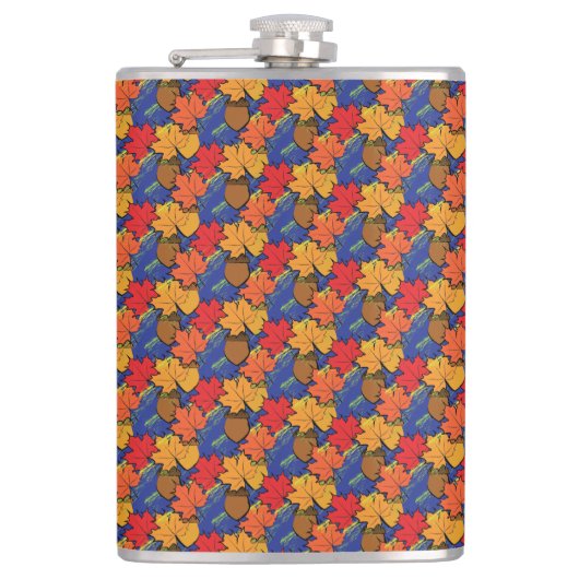 Flasques Acorns et feuille I (Devant)