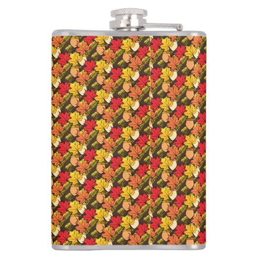 Flasques Acorns et feuille IV (Dos)