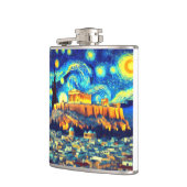 Flasques Acropole nocturne étoilée Athènes Grèce (Gauche)