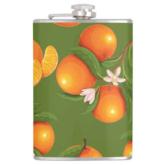 Flasques Actualisation des grands Motifs Oranges (Devant)