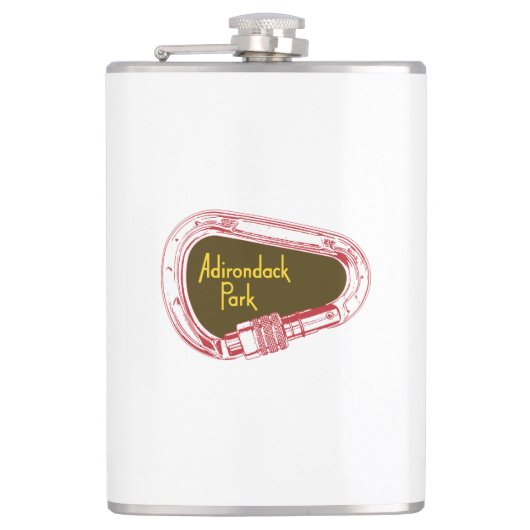 Flasques Adirondacks Escalade Carabiner (Devant)