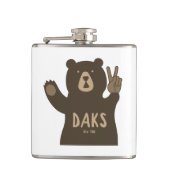Flasques Adirondacks Peace Bear (Devant)