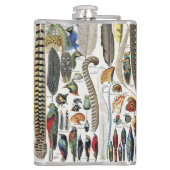 Flasques Adolphe Millot Dark Academia Vintage Plume d'oisea (Dos)