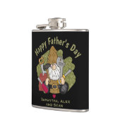 Flasques Adorable Handyman & Carpenter Garden Gnome (Gauche)