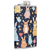 Flasques Adorable Soft Pastel Baby Animal Pattern Mug (Droite)