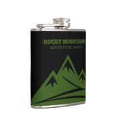 Flasques Adventure Await logo Rocky Mountains boisson perso (Droite)