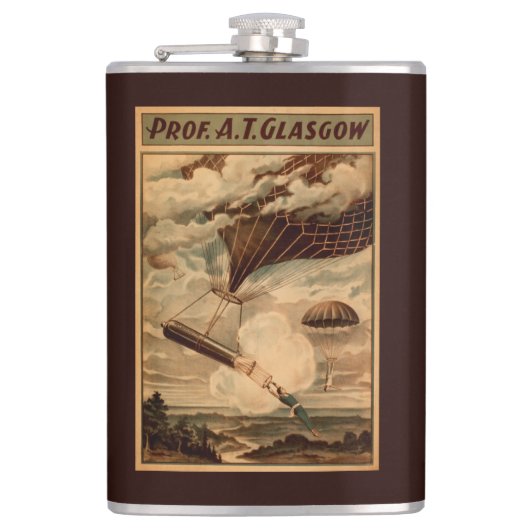 Flasques Affiche chaude de théâtre de cirque de ballon à (Devant)