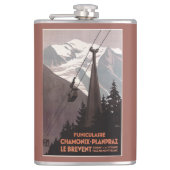 Flasques Affiche de funiculaire de Funiculaire Le Brevent (Devant)