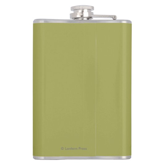 Flasques Affiche de publicité de Chocolat Klaus (Dos)