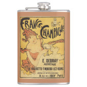 Flasques Affiche de publicité d'E. Deb Ray Champagne (Devant)