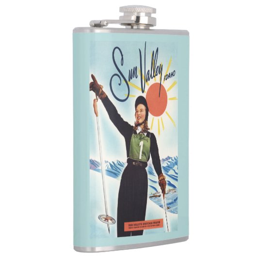 Flasques Affiche de publicité de Gretchen Fraser (Droite)