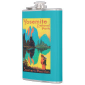 Flasques Affiche de touristes - parc national de Yosemite, (Gauche)