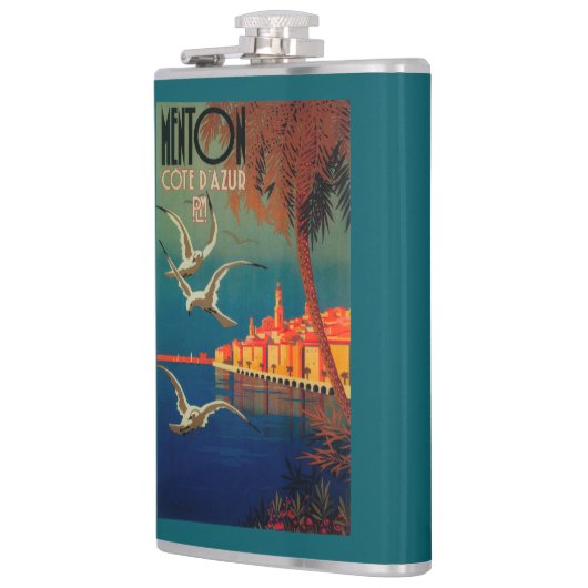 Flasques Affiche de voyage de la Côte d'Azur # 1 (Gauche)