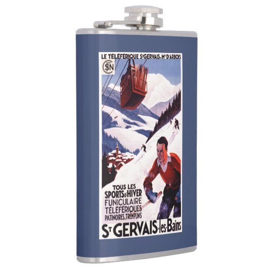 Flasques Affiche ferroviaire de promo de funiculaire de (Droite)