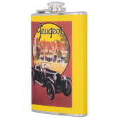 Flasques Affiche promotionnelle d'automobile de Peugeot (Gauche)