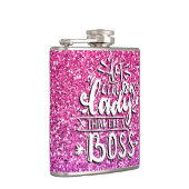 FLASQUES AGISSEZ COMME UNE FEMME PENSANT COMME UN BOSS PERS (Droite)