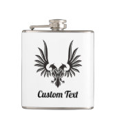 Flasques Aigle à deux têtes Fiole (Devant)