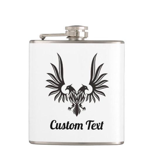 Flasques Aigle à deux têtes Fiole (Devant)