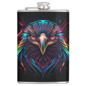 Flasques Aigle de néon brillant Artistique (Devant)