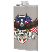 Flasques Aigle Patriotique (Gauche)