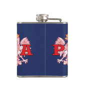 Flasques Aigles rouges Polska (Dos)
