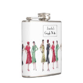 Flasques Aileron d'âge de jazz d'argot des années 1920 "de (Droite)