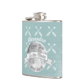 Flasques Aimez-vous à la lune Crossed Flèche (Gauche)