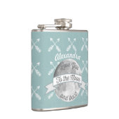 Flasques Aimez-vous à la lune Crossed Flèche (Droite)