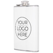 Flasques Ajouter simplement votre logo Entreprise (Gauche)