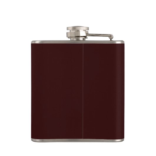 Flasques Ajouter un nom Classic Custom Red Motorcycle Chopp (Dos)
