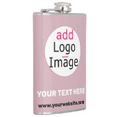 Flasques Ajouter Votre Logo Entreprise Personnalisable Dust (Droite)