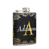 Flasques Ajouter votre nom et votre initiale (Droite)