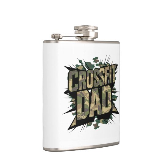Flasques Ajuster le camouflage explosif père CrossFit Flask (Droite)