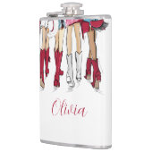 Flasques Alabama Dames mode Cowboy Boots Casquette Criminel (Gauche)