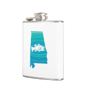 Flasques Alabama Wave Fishing (Gauche)