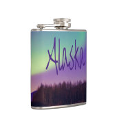 Flasques Alaska Northern Lights Mountains Lake (Droite)