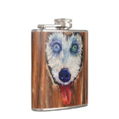 Flasques Alaskan Husky Sleddog Flask (Droite)