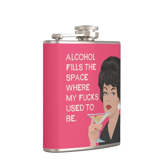 Flasques Alcolhol remplit espace où mes soins étaient (Droite)