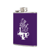 Flasques Alice au pays des merveilles. Illustration silhoue (Gauche)