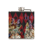 Flasques Alice au pays des merveilles Mad Cheshire Chat (Dos)